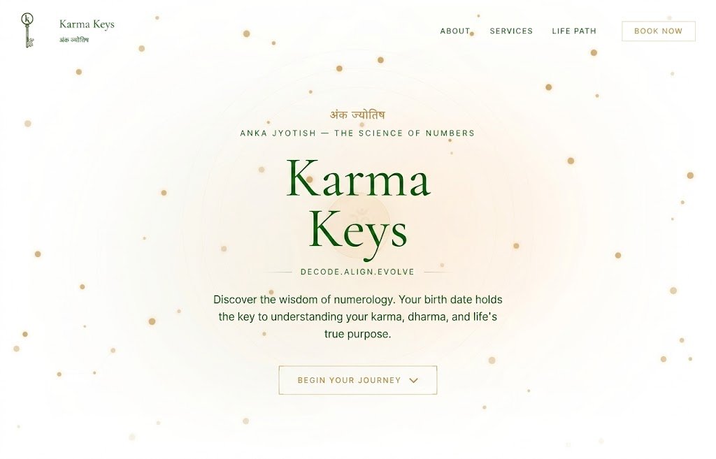 Karma Keys Anka Jyotish Web Platform